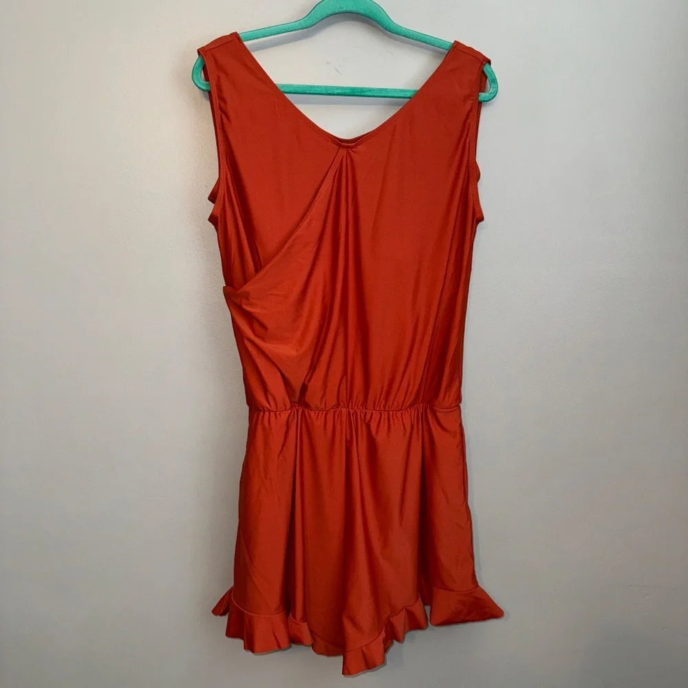 NWT Honeymark Honey Mark Ginger Swim Romper Size XXXL 3XL - Picture 5 of 5
